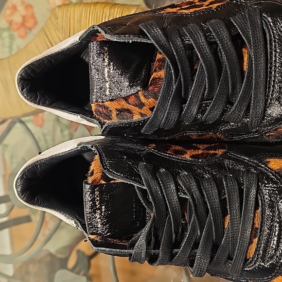 Philippe Model Leopard Print Montecarlo Sneakers - Picture 4 of 9